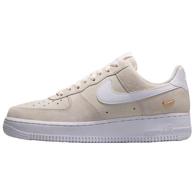 Air Force 1 Breathable Low Top Skateboard Shoes Women's Beige IQ9964-100