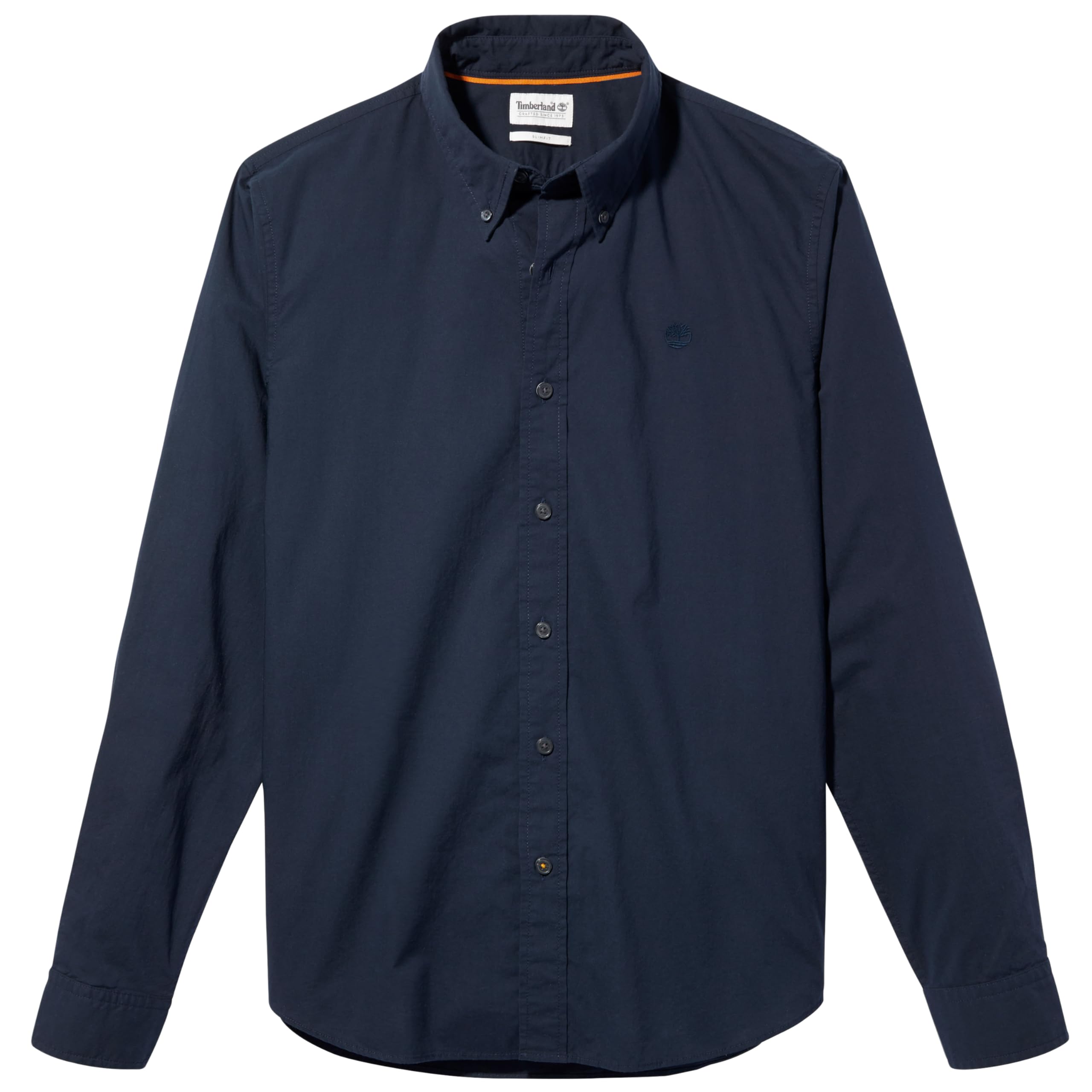 

Мужская рубашка Timberland с длинным рукавом Soko River из стираного поплина, темно-сапфировый, размер L, TB0A2ERT4331