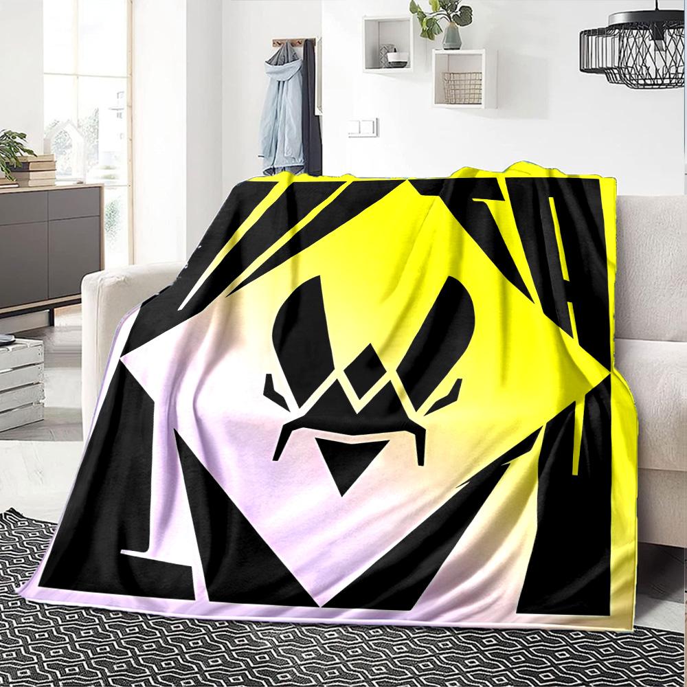 1pc Blanket - logo Team Vitality Print Design,Lightweight Blanket for Sofa,Bed- Soft &Warm,Gift for All Seasons
