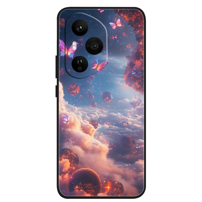 Phone Case For Honor 400 Global 5G Case Soft TPU Luxury Cases Honor400 Lite Cover For Honor 400 Pro Silicone Black Shells Fundas