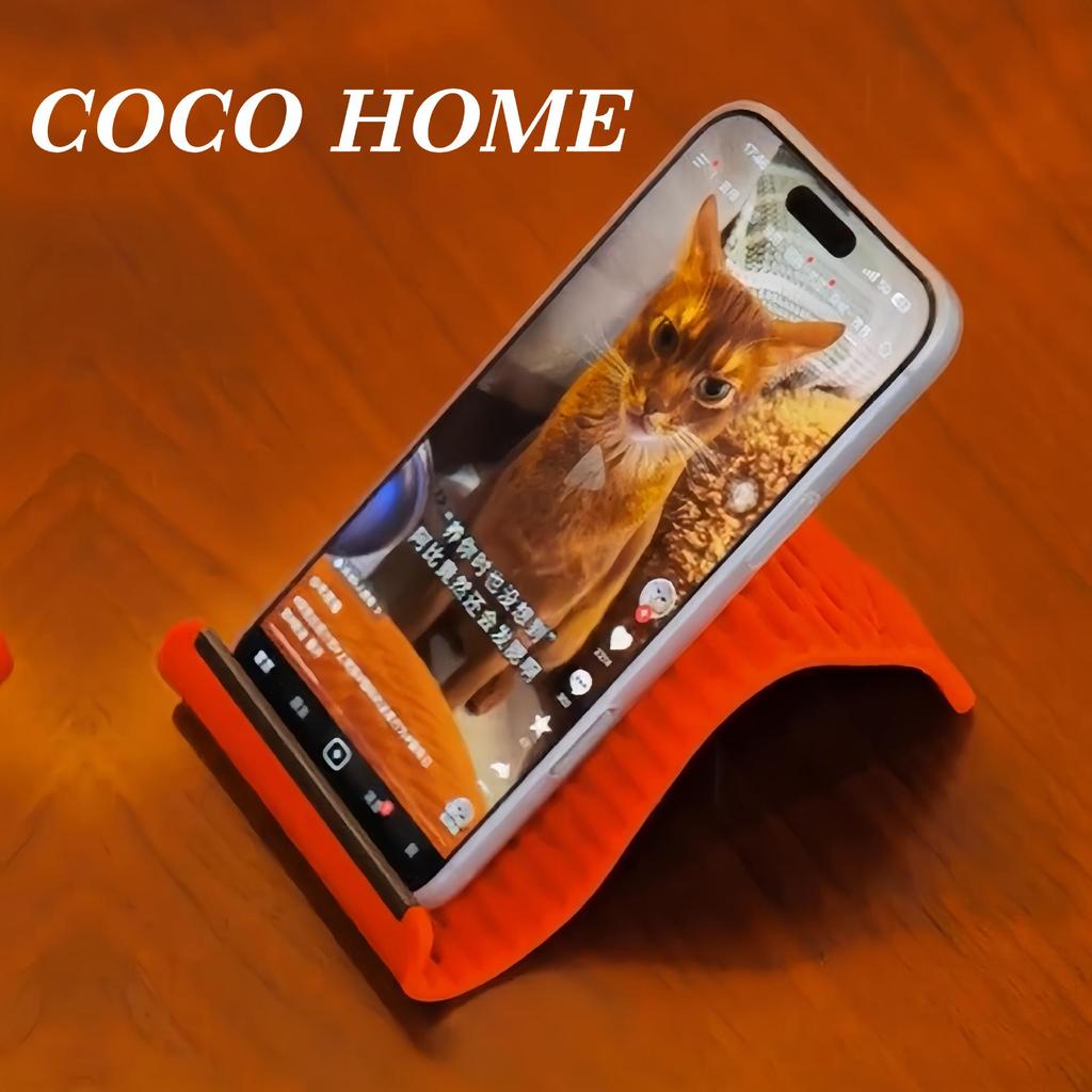 Silicone Foldable Phone & Tablet Stand – Portable and Flexible Desktop Holder