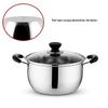 24cm Thickened 201 Stainless Steel Multi-Function Pot