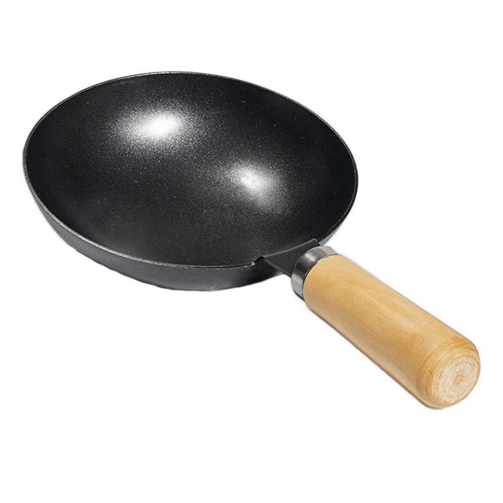 Handle Pan Lid Real Cooking Toys Wood Kitchenware Set  Parent-Child Interactive Toys