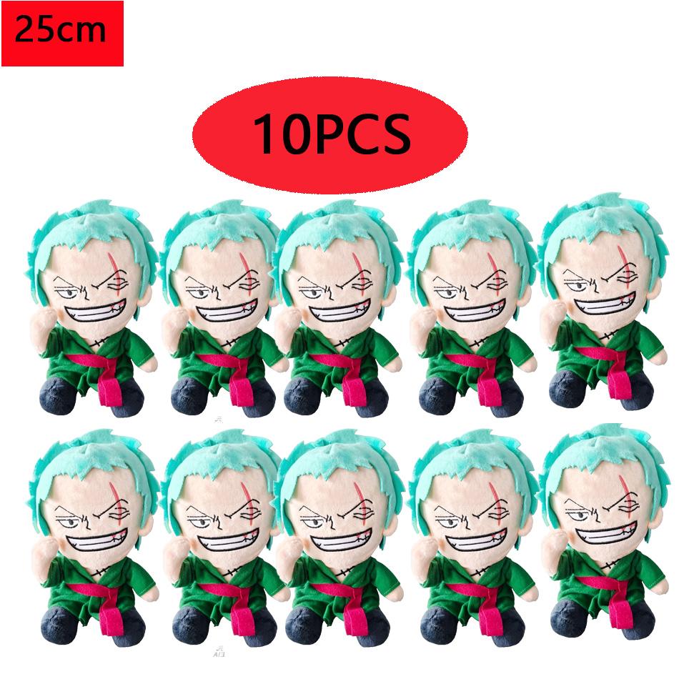 One Piece Plush Toys Monkey D Luffy Ace Law Soft Stuffed Dolls Tony Chopper Cos Sanji Sabo Buggy Birthday Gift 20cm