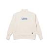 Levis Front Print High Neck Sweatshirt Women Sweatshirt White 34251-0003
