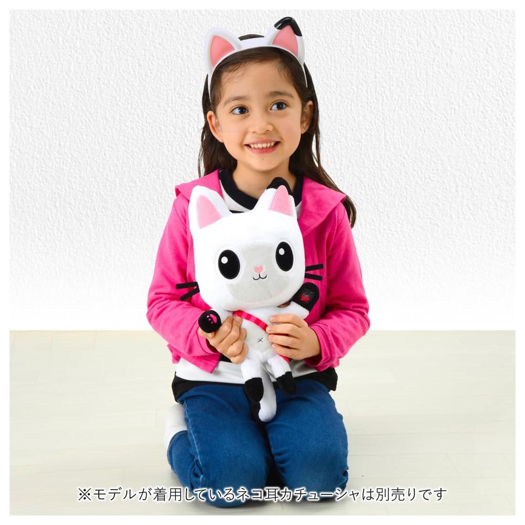 Dukkehus snakkende plysj Pandy-positur Gabby's