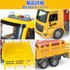 Truck Crane Working Construction Storage Working Car with LED Engineering Vehicle Work Car Construction Construction Mini Durable For Christmas Gift