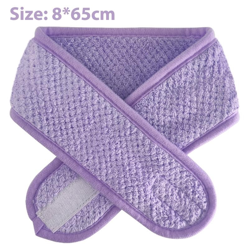 Adjustable Makeup Headband Soft Face Wash Towel Bath Spa Facial Hairband