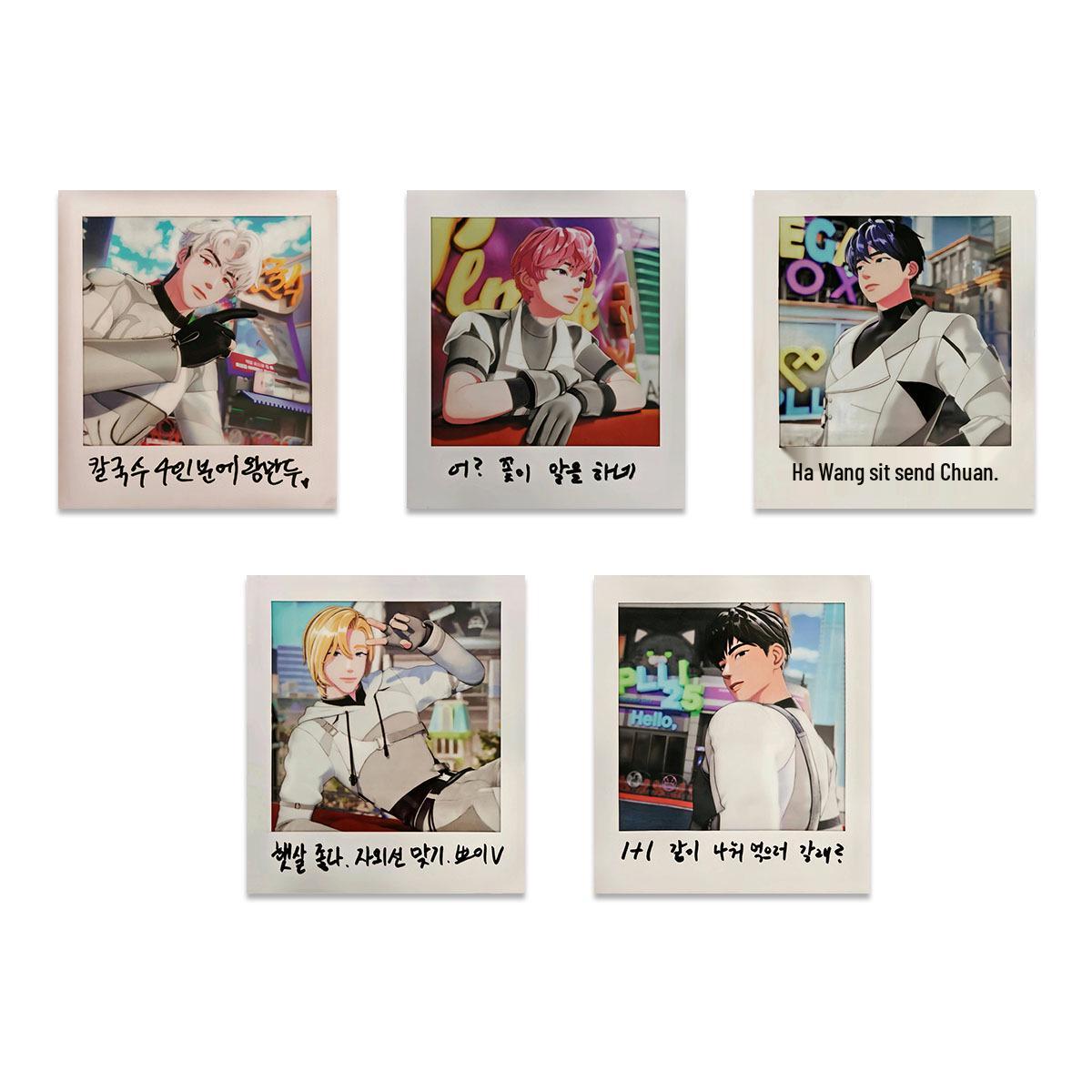PLAVE Caligo Vanguard Album: Single Version Polaroid Photocard Merchandise