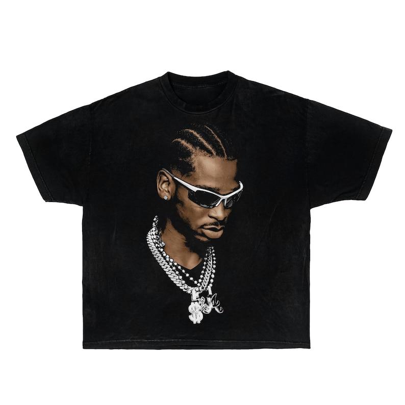 Унисекс футболка с графическим принтом Iced Out Chains Graphic Boxy , оверсайз S