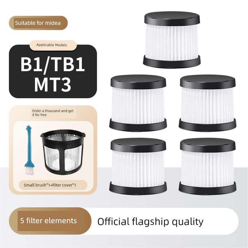 

Midea Mites Instrument MT3 B1 TB-1 Filter Element Filter Core Vacuum Cleaner Accessories HEPA Haipa Strainer 5 Filter Elements [Original Quality]