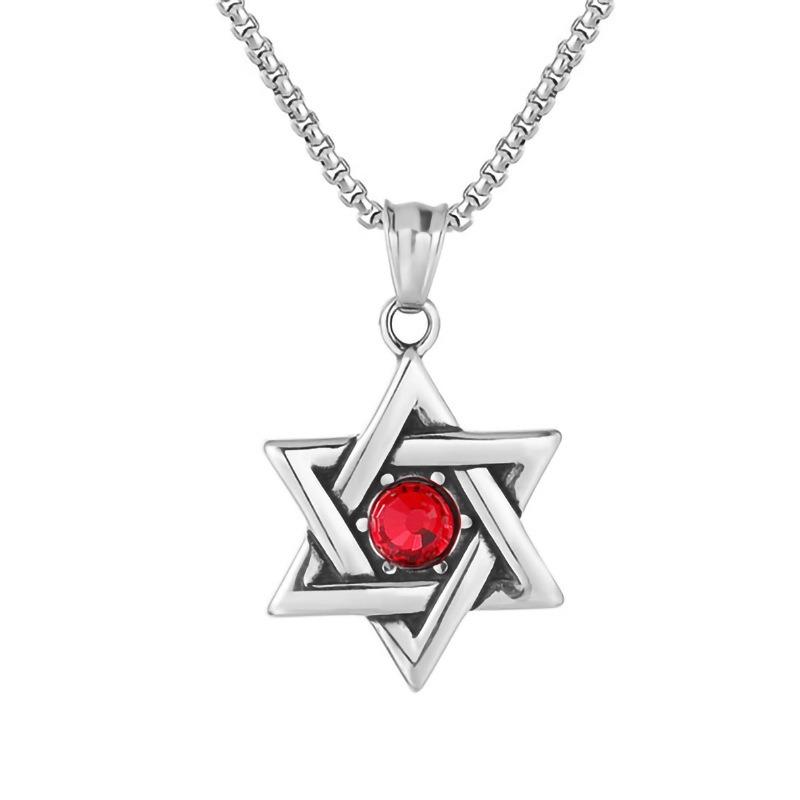 Rock Music Earphone Pendant Couple Necklace Titanium Steel Jewelry