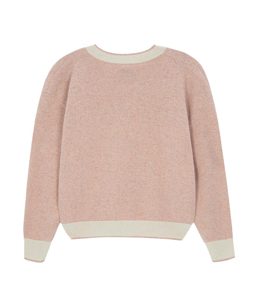 Ungimmick Alpaca Wool Cardigan (Pink)
