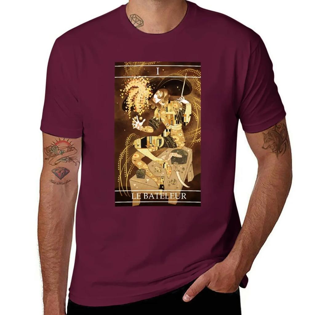 Tarot card 1 TShirt Aesthetic clothing baggy shirts tees mens t shirt