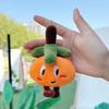 Persimmon Ruyi Plush Pendant: Creative Cartoon Fruit Keychain & Bag Accessory