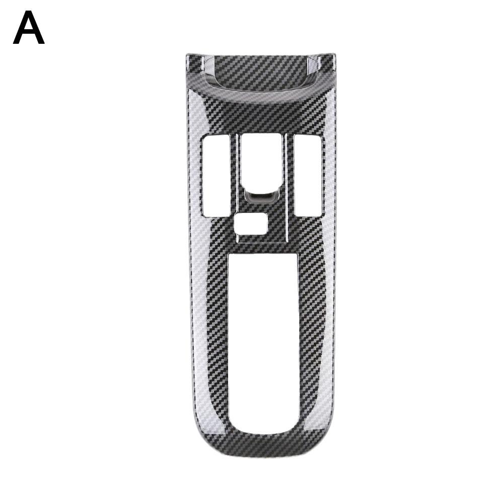 for Toyota PRIUS 60 Series 2023 2024 ABS black rear row seat center water cup holder decoration frame Cover interior Accessories