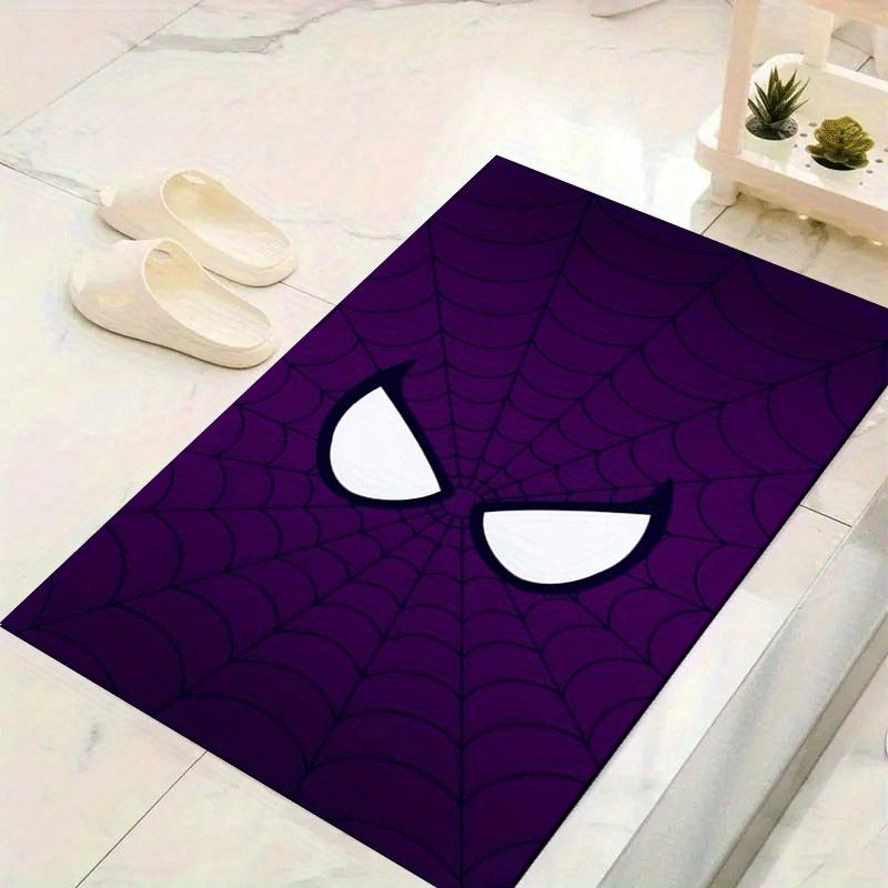 

1pc Spider-Man Pattern Area Rug Soft Flannel Floor Mat for Living Room,Office,Bedroom and Carpet 60cm by 90cm
