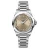 LONGINES Concas Series Automatic Mechanical Movement 100 Meters Waterproof Women's Brown Dial Stainless Steel Case Stainless Steel Strap L3.430.4.62.6