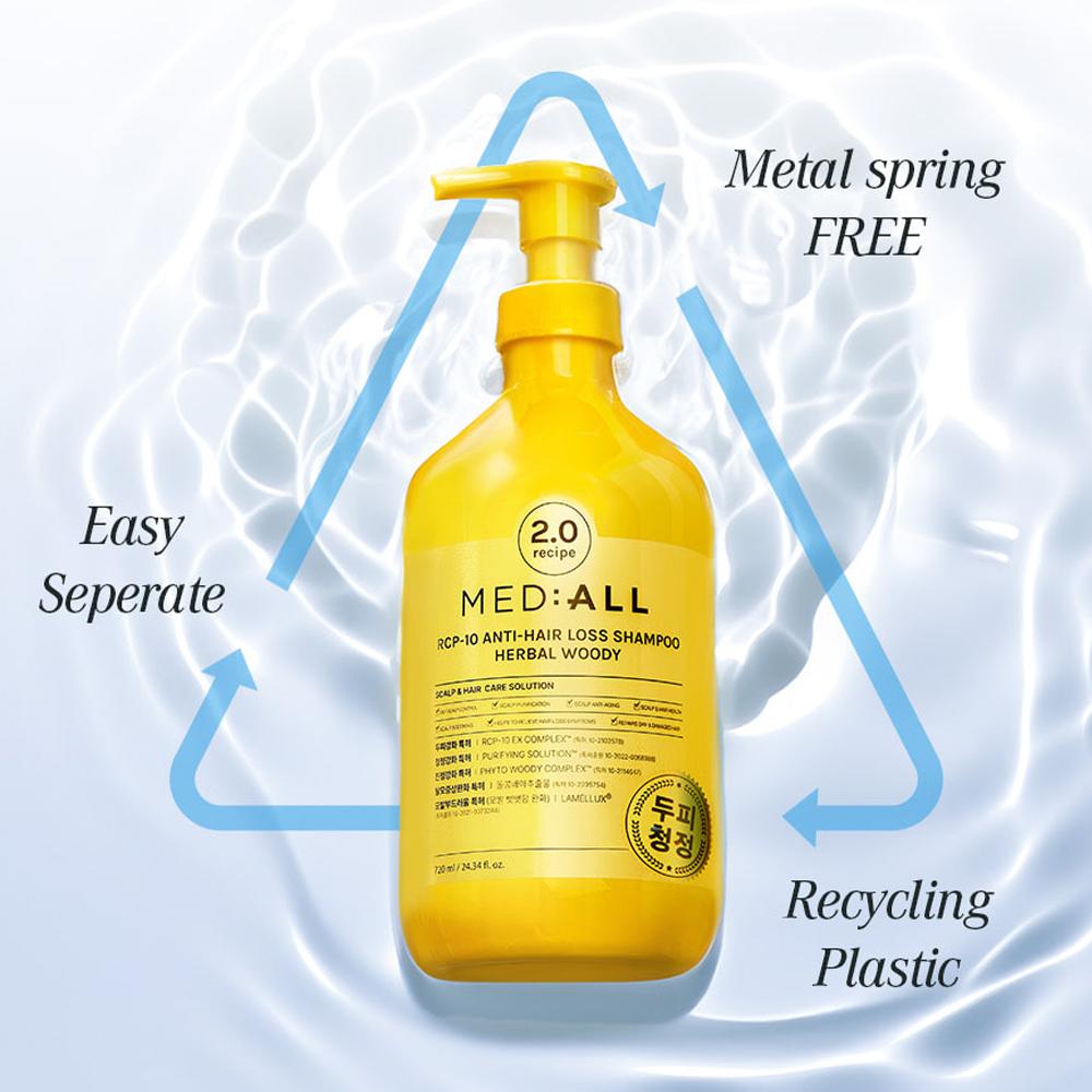 [MED:ALL] RCP-10 Anri-Hair Loss Shampoo 2.0 300ml