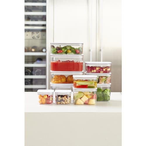 Takeya Chemical Industries TAKEYA FreshLok Container M 1000ml FRESH LOK White Stackable