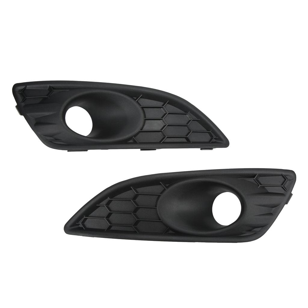 1 Pair Front Bumper Fog Lamp Grille D2BZ15266CB Fog Light Cover Replacement for Ford Fiesta JA8
