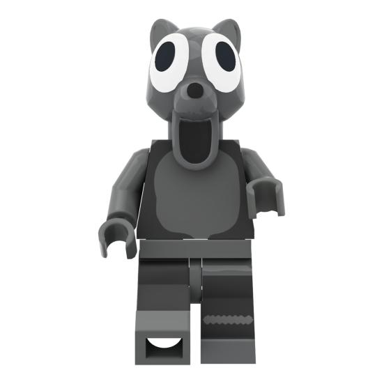 1/3/4Pcs Survival Horror Game Action Figure Cartoon Deer Goat Owl Bear Wolf Bat Men Figurine Decoration Ornament Forest Night Game Fans Collectibles