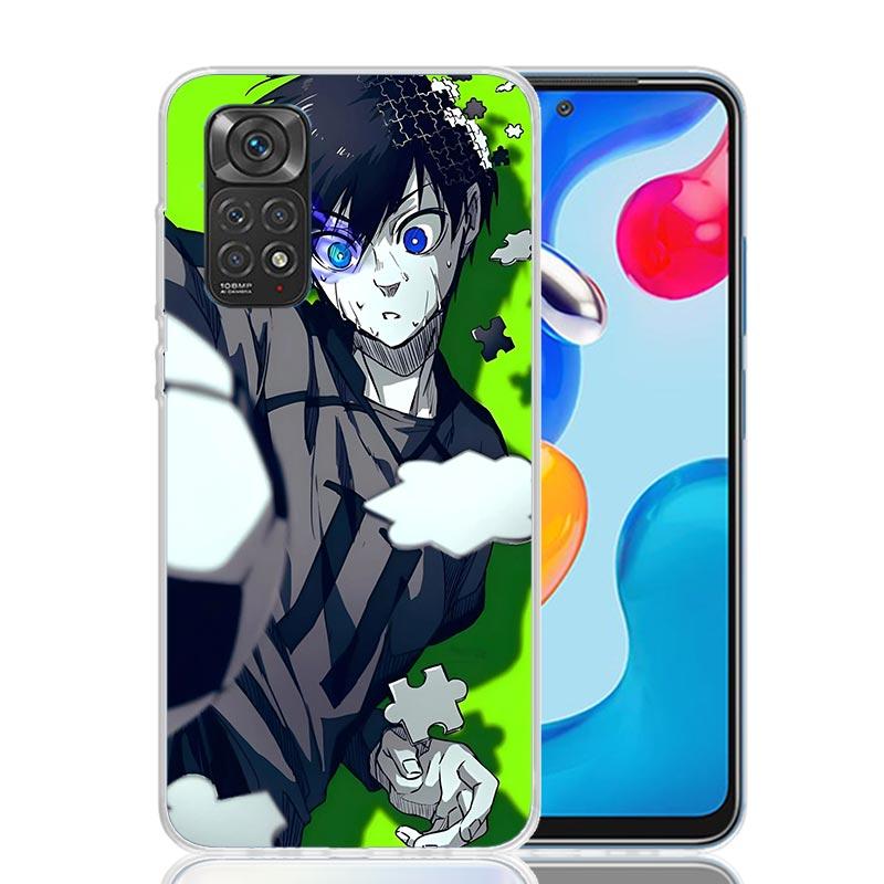 Blue Lock Isagi Yoichi Phone Case For Xiaomi Redmi Note 10 9 9S 8 8T 7 5 Mi 12T 11T 10T 9T 15 Pro 14 Ultra 12 11 Lite 11i 12X