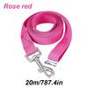 20m Long Rope Polypropylene Pet Small Big Dog Walking Solid Color Pet Leash Traction Rope Strong Polypropylene Fiber Leashes