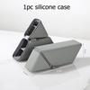 Expandable Vertical Pencil Pouch Portable Pencil Holder Foldable Silicone Pencil Case Pencil Pouch Bag for School Office Supply