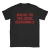 Kiss All The Time Disco T Shirt For Unisex Unisex Cotton Novelty TShirt Crewneck Harrys Music Styles Tee Shirt Short Sleeve Summer