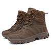 2025 Men's Desert Military Tactical Boots - Large Size, Outdoor Hiking & Mountaineering Training Boots