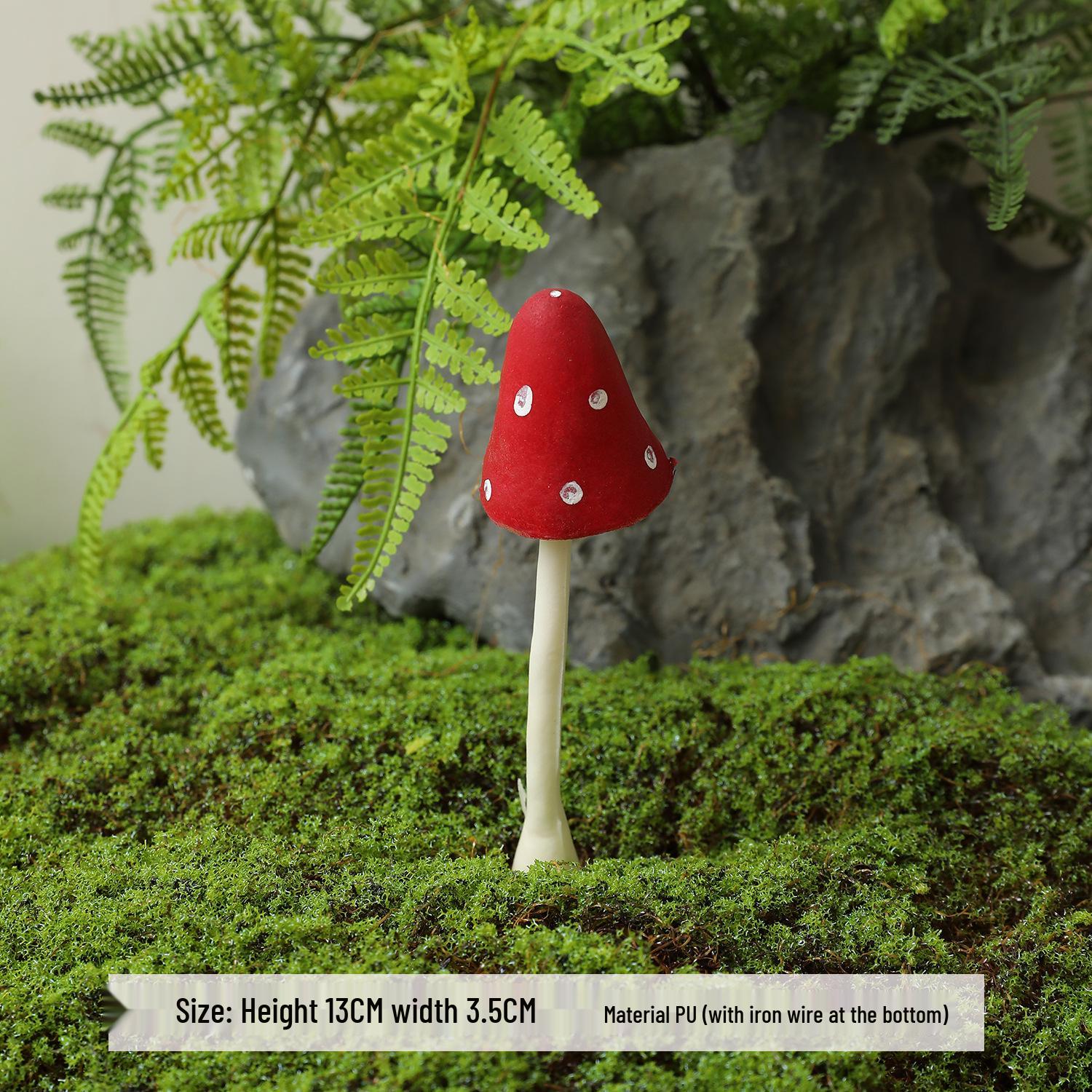 Завистливый фарфоровый гриб, смоляная фигурка, цветочный горшок для микроландшафта и декора детского сада