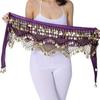For Thailand/India/Arab Tassels Sequins Belly Dance Belt Waist Chain Hip Scarf Dancer Skirt