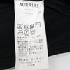 AURALEE 24 Years A24AP04ND Black ELASTIC SHEER Nylon Parka Tops 1 blackUsed