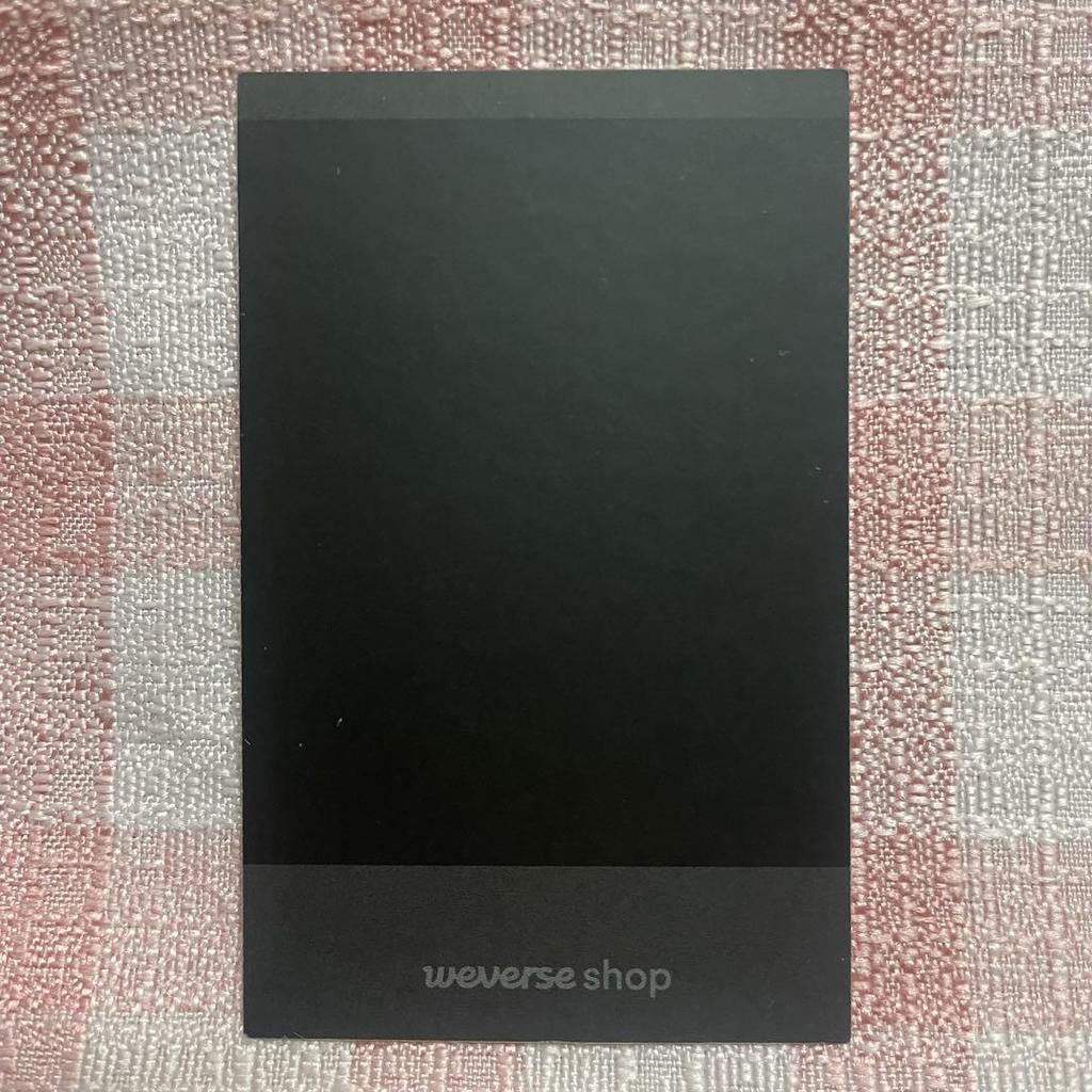 [USED] 2025 BTS FESTA Weverse Bonus Jungkook