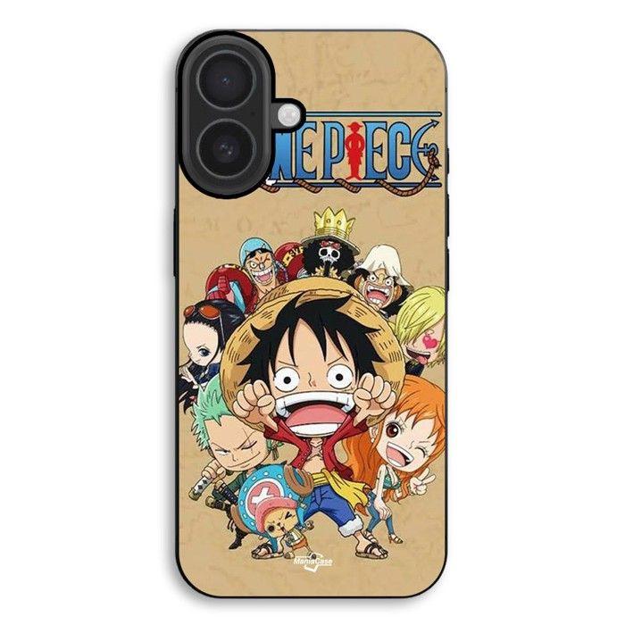 Coque de téléphone - MANIACASE - iPhone 17 - Manga animé One Piece - Silicone TPU - Souple