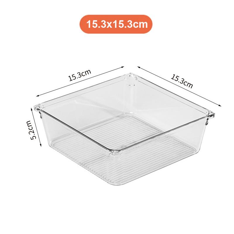 Acrylic Organizer Drawer Storage Box Makeup Organizer Clear Storage Organizer Boxes Plastic Desk Drawer Organizers Acrylic Box