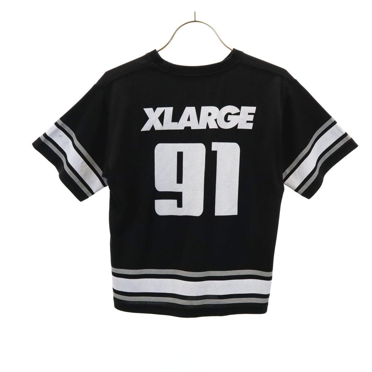 

XLARGE Short sleeve T-shirt 120 black Kid s Used