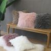 1Pcs Home Decor Living Room Bedroom Sofa Decorative Soft Fur Plush Cushion Cover