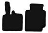 BASIC Front Velour Floor Mats For: Smart ForTwo I with Paw (1998-2007)
