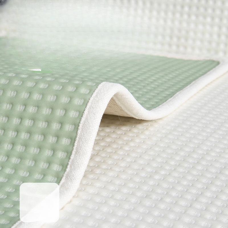 Sofa Cool Bamboo Mat Cushion Non-Slip Armrest Backrest Cover Cloth