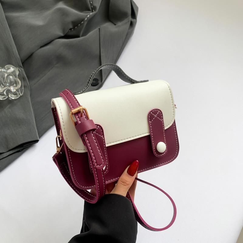Chic Spring Season Small Square Handbag In Trendy Colors For Daily Casual Style