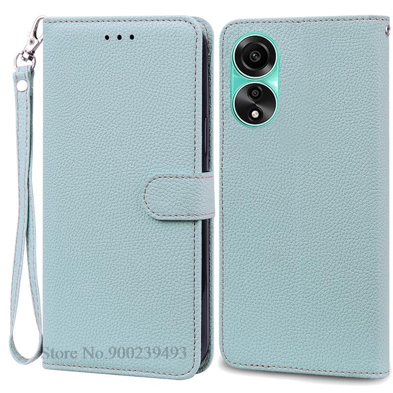 For OPPO A78 4G Case Leather Flip Wallet Case For OPPO A78 CPH2565 Phone Case For OPPO A78 5G CPH2483 CPH2495 Cover Fundas