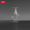 Spot 50-1000ml PET Transparent Plastic Squeeze Bottle