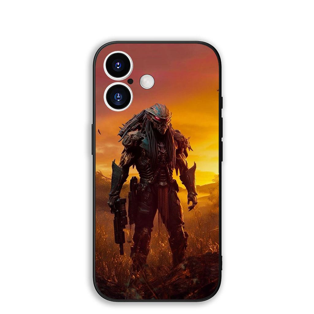 

Cover for Apple iPhone 17 16 Plus 13 12 Pro Max Mini X XR Xs ProMax 16E 15+ 17+ Air Protective Phone Case The Poster Predators iPhone 16