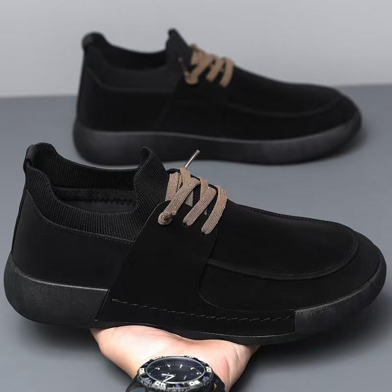 Pantofi Bărbați Loafers Ușori Respirabili Pantofi Plati Slip-On Casual Business Vârf Rotund Confort Mers