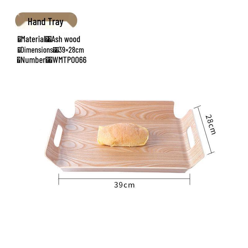 MUTTI Ash Wood Rectangular Display Tray