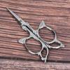 1pc Antique   Stainless Steel Tailor Scissors Household   Sewing Accessories (Gold)