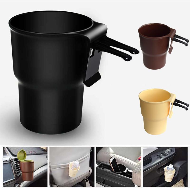 Universal Car Cup Holder Hanging Air Vent Outlet Door Mount Bottle Drinks Holder for Keys Phone Stand Multifunctional Cup