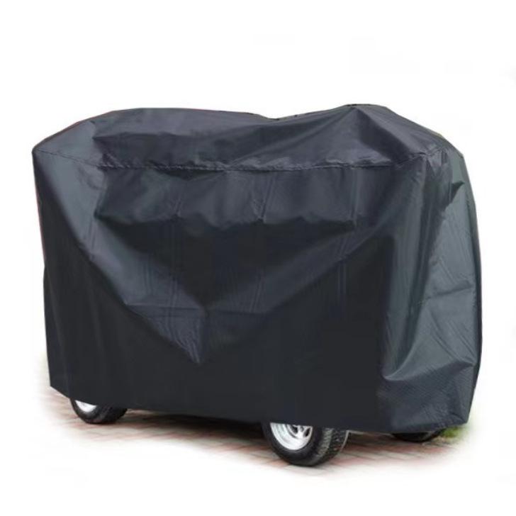 Abdeckung für Elektroroller für Senioren mit Golfballschutz, schwarzes 210D Oxford-Gewebe, grenzüberschreitender Sonderverkauf.